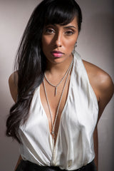 360 Degree Small Spear Necklace-Necklaces-Gretchen Ventura