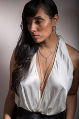 360 Degree Raw Diamond Small Spike Necklace-Necklaces-Gretchen Ventura