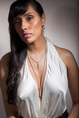 360 Degree Small Spear Necklace-Necklaces-Gretchen Ventura