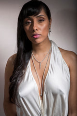 360 Degree Raw Diamond Spike Earring-Earrings-Gretchen Ventura