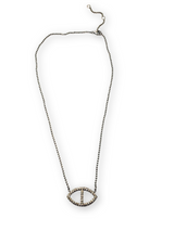 Pointed H Link Mini Rockstar-Necklaces-Gretchen Ventura