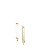 14K Gold & Diamond Fringe Earrings-Earrings-Gretchen Ventura