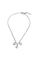 Triple Drop Rose Cut Necklace-Necklaces-Gretchen Ventura