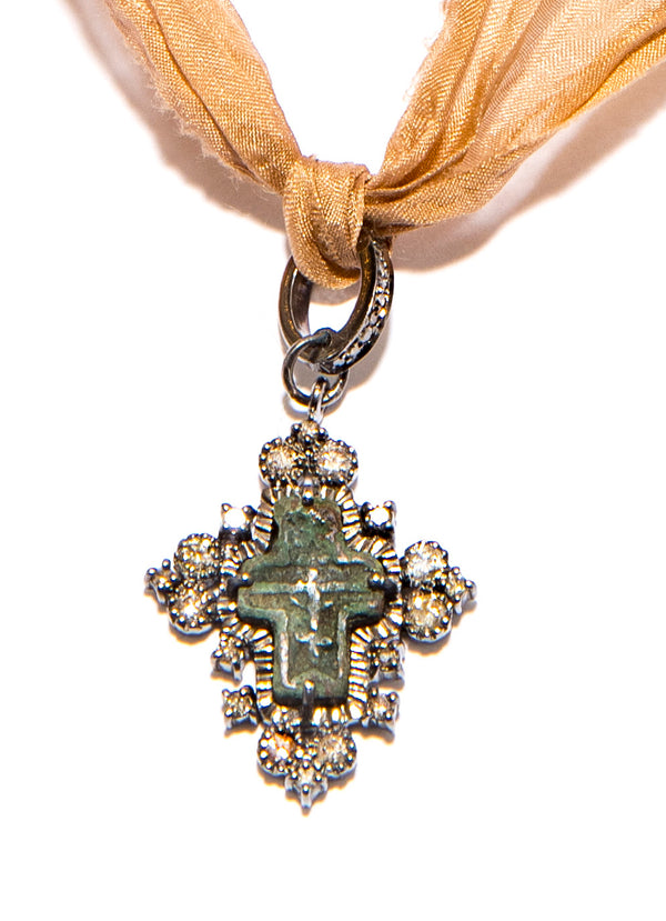 Rare Ancient Kiev Cross-Neck Pendant-Gretchen Ventura