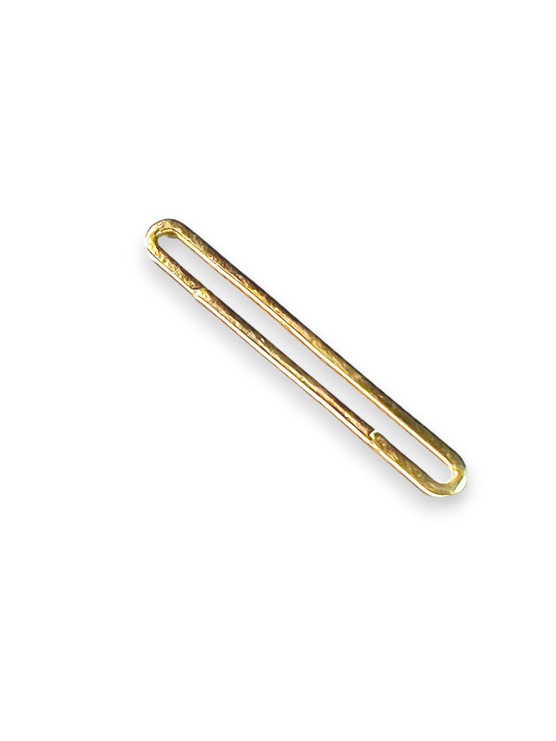14 K Yellow Gold PaperClip Clasp (1.75") #7170-Clasp-Gretchen Ventura