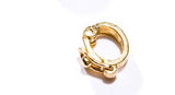 14K Gold Small Oval Clasp w/ Safety Clasp #7167-Clasp-Gretchen Ventura