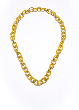 Hand Hammered Gold Link Chain-Chain-Gretchen Ventura