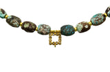 Pre Islamic Mountain Natural Persian Turquoise Necklace 1-Necklaces-Gretchen Ventura