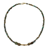 Pre Islamic Mountain Natural Persian Turquoise Necklace 4-Necklaces-Gretchen Ventura