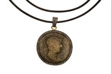 Bronze Roman Republic Coin Pendant-Neck Pendant-Gretchen Ventura