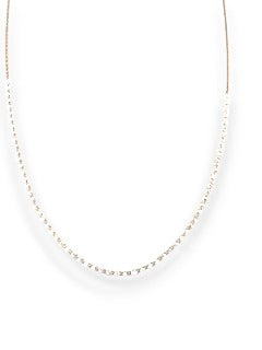 18K Gold (1.29g) & 64 Floating Diamond (1.66c) Necklace ( up to 18”) #9640-Necklaces-Gretchen Ventura