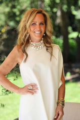 Freshwater Baroque Large Pearl Silk Knotted Necklace-Necklaces-Gretchen Ventura