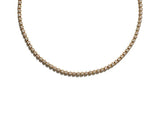 14K Gold & Diamond Tennis Choker-Necklaces-Gretchen Ventura