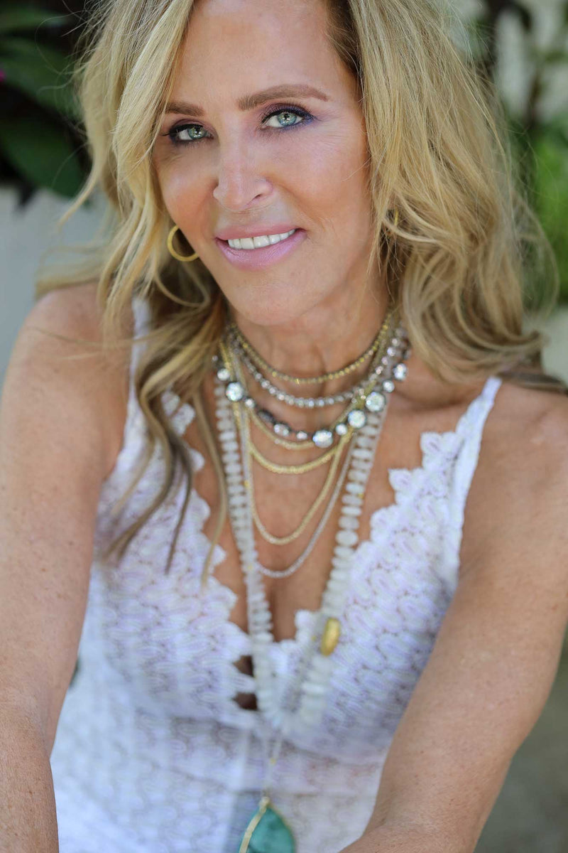 Edwardian Paste Drop Riviere Necklace-Necklaces-Gretchen Ventura