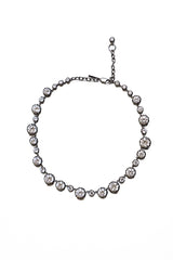 Edwardian Paste Drop Riviere Necklace-Necklaces-Gretchen Ventura