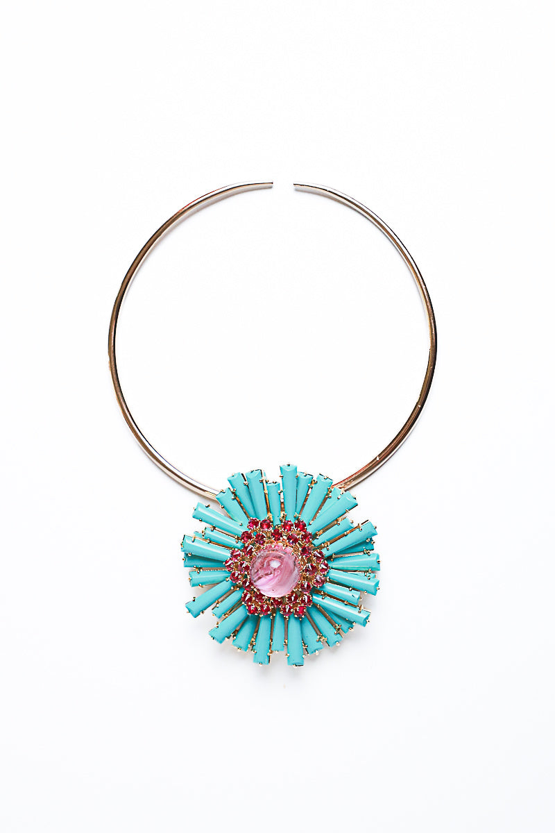 Gold Plate Choker-Chain-Gretchen Ventura