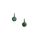 Vintage Emerald Swarovski Crystal Drops-Earrings-Gretchen Ventura