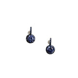 Vintage Blue Sapphire Swarovski Crystal Drop-Earrings-Gretchen Ventura