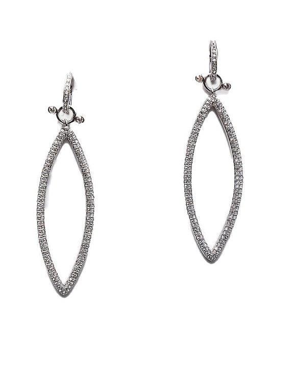 Diamond Evil Eye Drops-Earrings-Gretchen Ventura