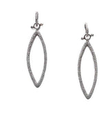 Lab Diamond Huggies-Earrings-Gretchen Ventura