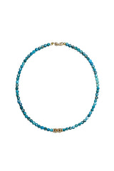 Lantern Apatite Necklace w/ Diamond Wheels-Necklaces-Gretchen Ventura