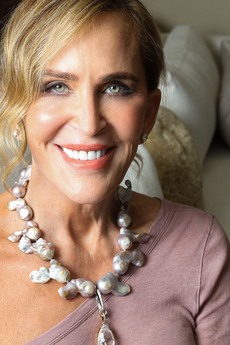 ネックレス・ペンダント The Baroque Pearl and ME Heart Necklace Baroque Pearl Leather Necklace with Heart Pendant Versatile