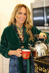Faceted Green Onyx Riviere Necklace-Necklaces-Gretchen Ventura