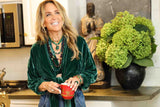 Emerald Shape Emerald w/ Rock Pendant-Neck Pendant-Gretchen Ventura