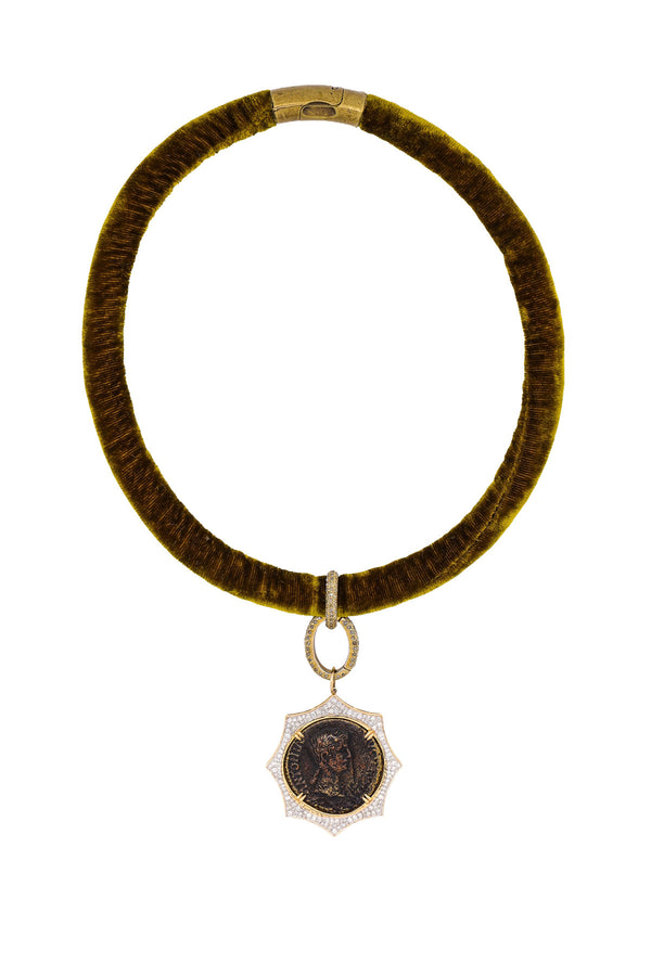 Rare Ancient Roman Coin-Neck Pendant-Gretchen Ventura