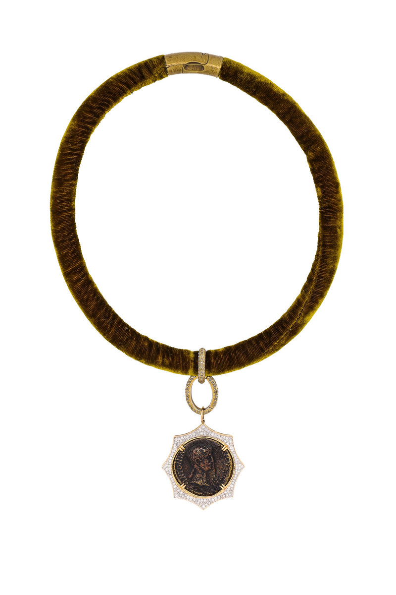 Rare Ancient Roman Coin-Neck Pendant-Gretchen Ventura