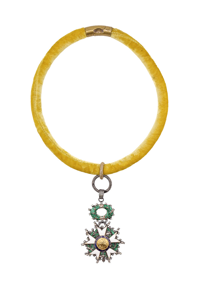France's Highest Honorary Knight's Medal-Neck Pendant-Gretchen Ventura