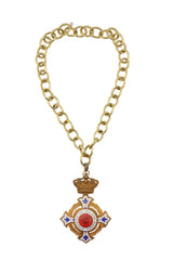 Royal Italian Medal Exposition of Modern Progress in Florence-Neck Pendant-Gretchen Ventura