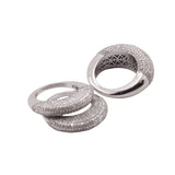 Pyramid Lab grown Diamond Dome Ring-Rings-Gretchen Ventura