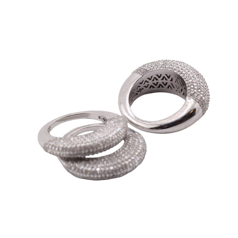 Pyramid Lab grown Diamond Dome Ring-Rings-Gretchen Ventura