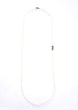Faceted Opal Beads w/ Pave & Baguette Diamonds (44")-Necklaces-Gretchen Ventura