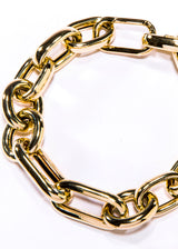 14K Gold Mixed Link Chain Bracelet #2334-Bracelets-Gretchen Ventura