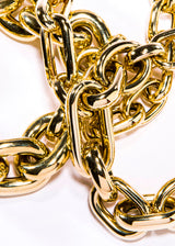 14K Gold Mixed Link Chain Bracelet #2334-Bracelets-Gretchen Ventura