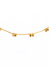18K Gold Chain W/ Diamond (2.29C) Drops (15")-Gretchen Ventura