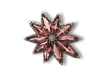 Diamond (1.2c) & Pink Tourmaline (17.38c) SS (13.44g) Cocktail Ring #5053-Rings-Gretchen Ventura