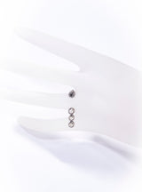 Rhodium Plated Sterling Ring w/ Champagne Diamond (0.55 C or 0.89 C) #5033-Rings-Gretchen Ventura